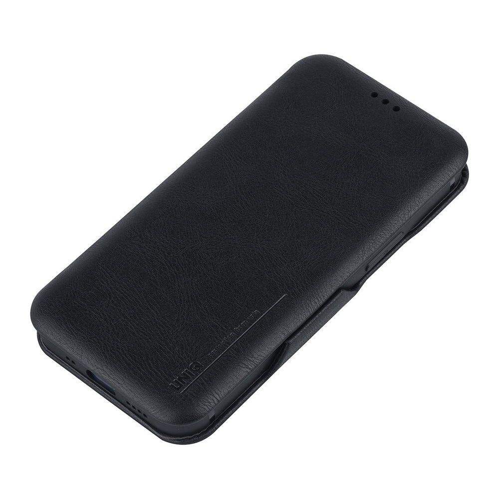 UNIQ Accessory Zwart hoesje iPhone 12 Mini - Book Case-Hoesjes-Ilumina Benelux