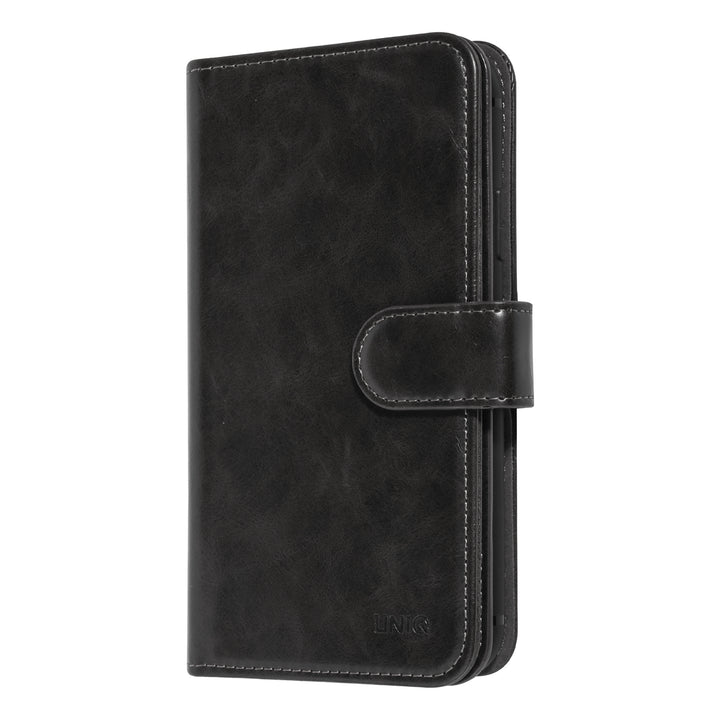 UNIQ Accessory Zwart hoesje iPhone XR - Book Case - Zachte huid-Hoesjes-Ilumina Benelux