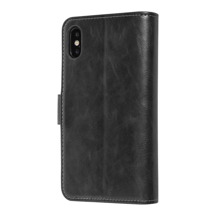 UNIQ Accessory Zwart hoesje iPhone Xs Max - Book Case-Hoesjes-Ilumina Benelux