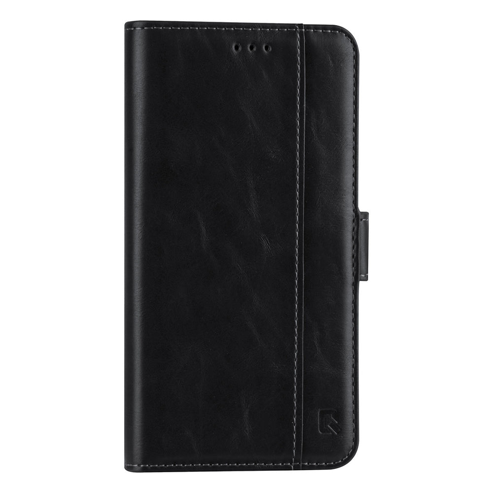 UNIQ Accessory Zwart hoesje voor iPhone 13 & 14 - Book Case - Pasjeshouder voor 3 pasjes - Magneetsluiting-Hoesjes-Ilumina Benelux