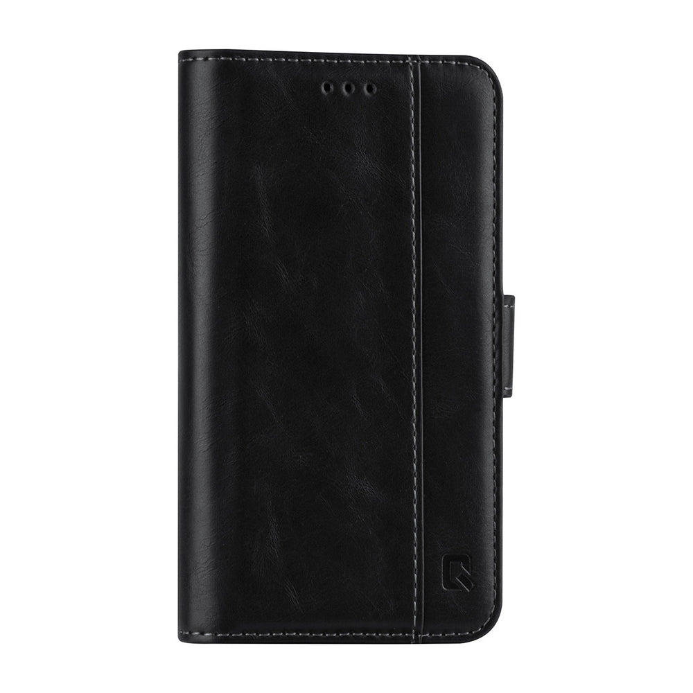 UNIQ Accessory Zwart hoesje voor iPhone 13 Mini - Book Case - Pasjeshouder 3x - Magneetsluiting-Hoesjes-Ilumina Benelux