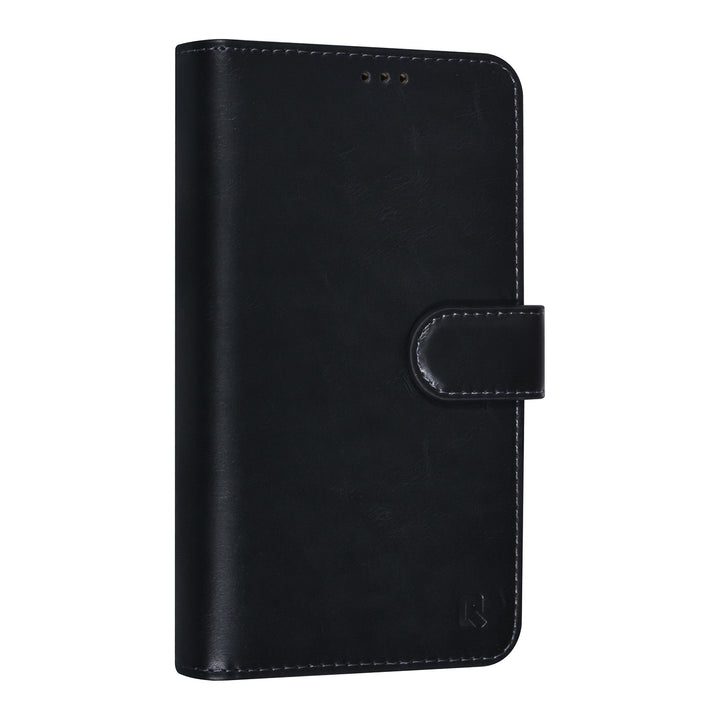 UNIQ Accessory Zwart iPhone 14 Pro Booktype Pasjeshouder voor 9 pasjes - Magneetsluiting-Hoesjes-Ilumina Benelux