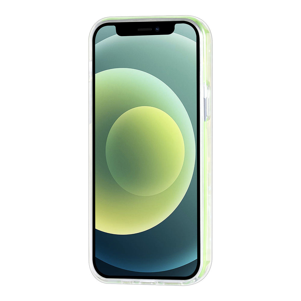 UNIQ Accessory hoesje voor iPhone 12 - 12 Pro - TPU Backcover - Heartshaped Popsocket - Groen-Hoesjes-Ilumina Benelux