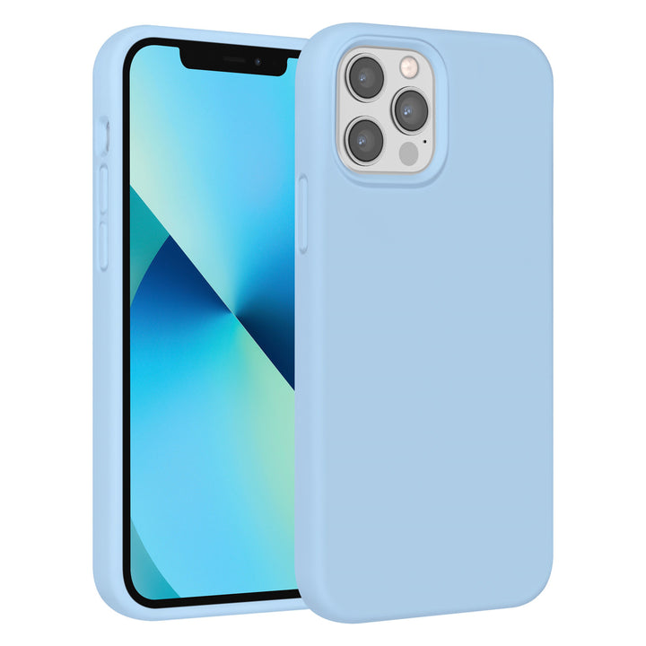 UNIQ Accessory iPhone 12 - 12 Pro Premium Backcover hoesje - LichtBlauw-Hoesjes-Ilumina Benelux