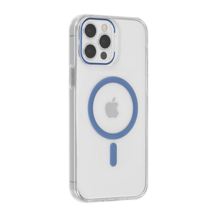 UNIQ Accessory iPhone 12 Pro Max Hardcase Backcover magsafe compatible - transparant - LichtBlauw-Hoesjes-Ilumina Benelux