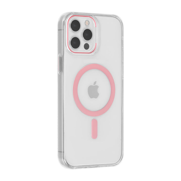 UNIQ Accessory iPhone 12 Pro Max Hardcase Backcover magsafe compatible - transparant - Roze-Hoesjes-Ilumina Benelux