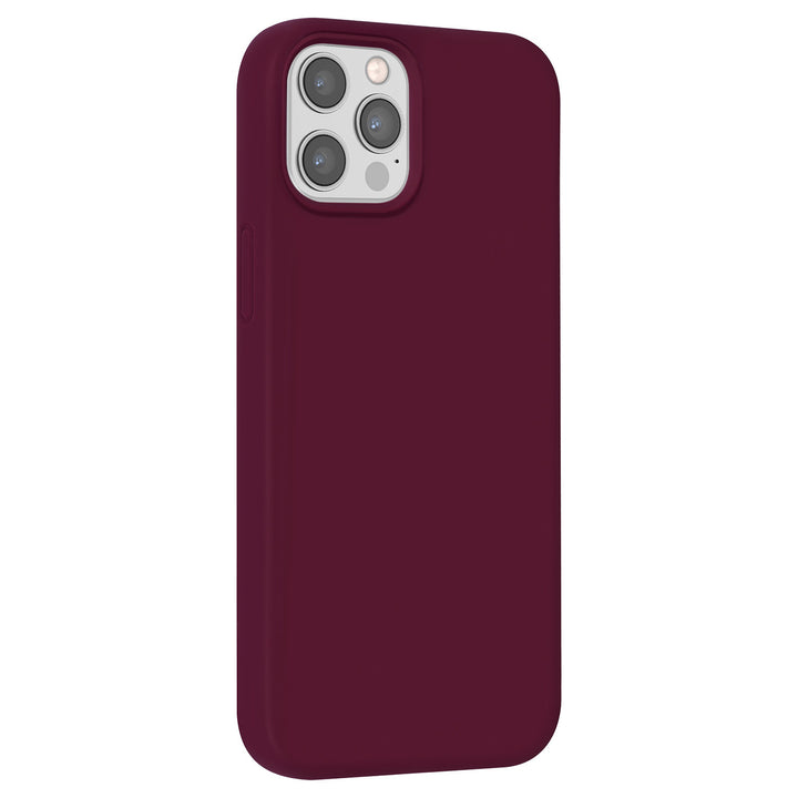 UNIQ Accessory iPhone 12 Pro Max Premium Backcover hoesje - Bordeaux-Hoesjes-Ilumina Benelux