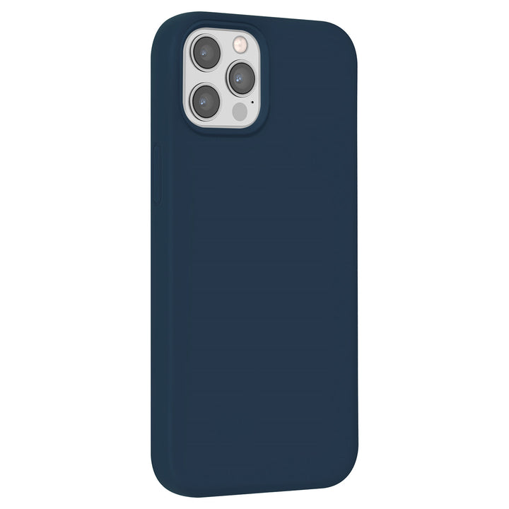 UNIQ Accessory iPhone 12 Pro Max Premium Backcover hoesje - DonkerBlauw-Hoesjes-Ilumina Benelux
