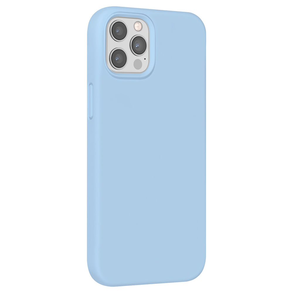 UNIQ Accessory iPhone 12 Pro Max Premium Backcover hoesje - LichtBlauw-Hoesjes-Ilumina Benelux