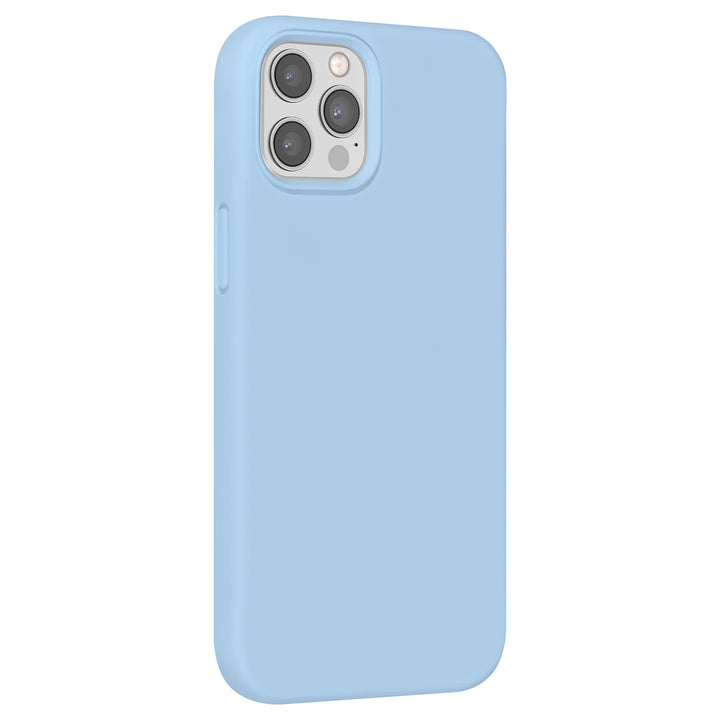 UNIQ Accessory iPhone 12 Pro Max Premium Backcover hoesje - LichtBlauw-Hoesjes-Ilumina Benelux