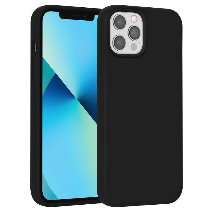 UNIQ Accessory iPhone 12 Pro Max Premium Backcover hoesje - Zwart-Hoesjes-Ilumina Benelux