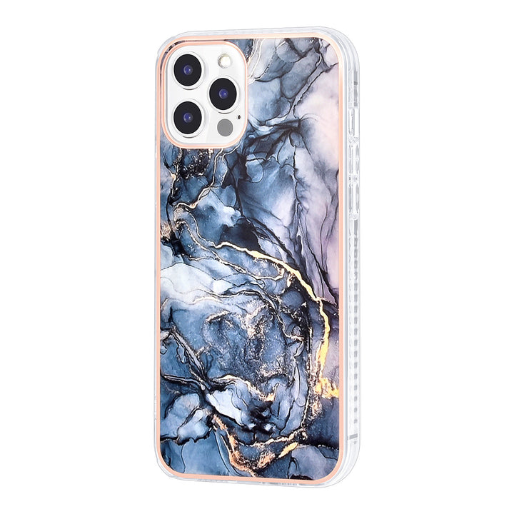 UNIQ Accessory iPhone 12 Pro Max TPU Backcover hoesje - Marble Grey-Hoesjes-Ilumina Benelux