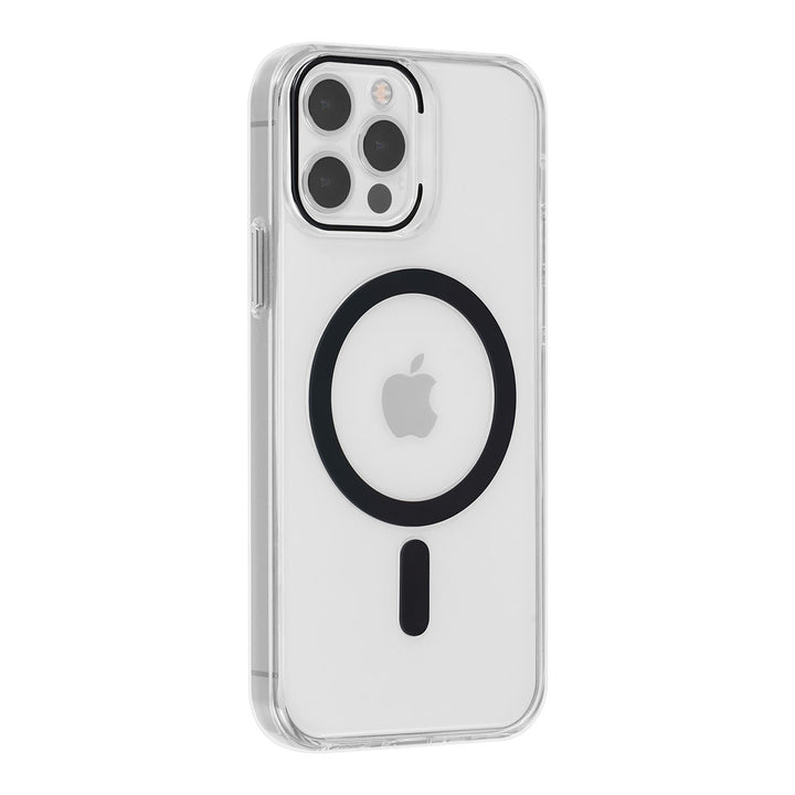 UNIQ Accessory iPhone 12/12 Pro Hardcase Backcover magsafe compatible - transparant - Zwart-Hoesjes-Ilumina Benelux