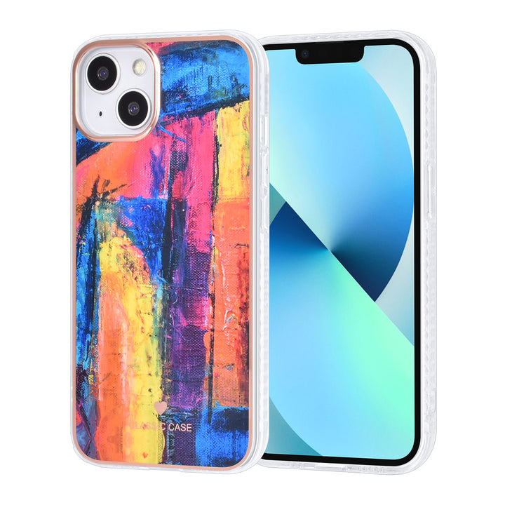 UNIQ Accessory iPhone 13 & 14 TPU Backcover - Graffiti Art-Hoesjes-Ilumina Benelux