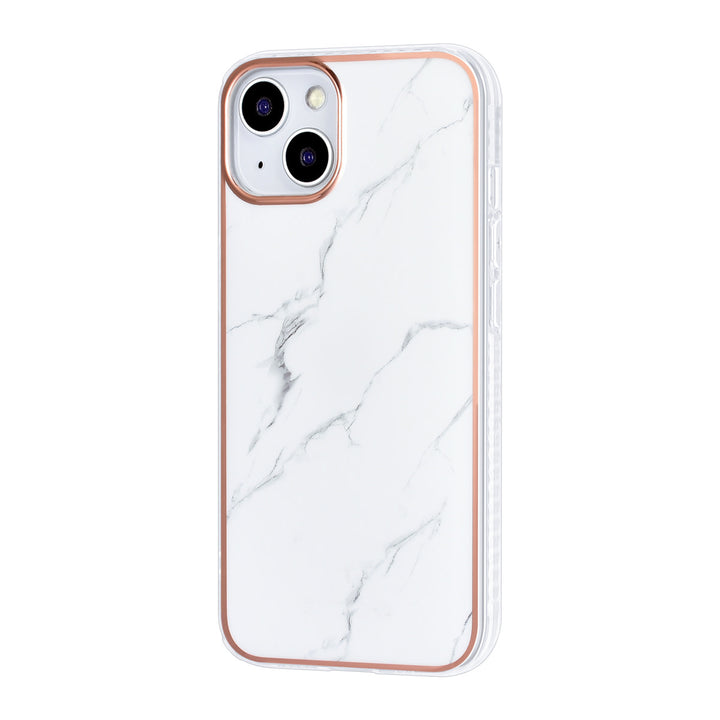 UNIQ Accessory iPhone 13 & 14 TPU Backcover - Marble-Hoesjes-Ilumina Benelux
