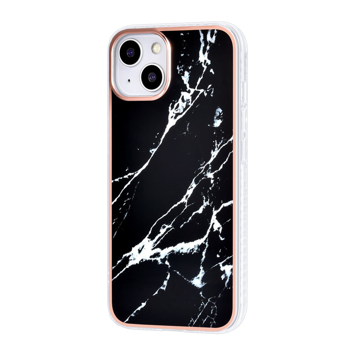 UNIQ Accessory iPhone 13 & 14 TPU Backcover hoesje - Marble Black-Hoesjes-Ilumina Benelux