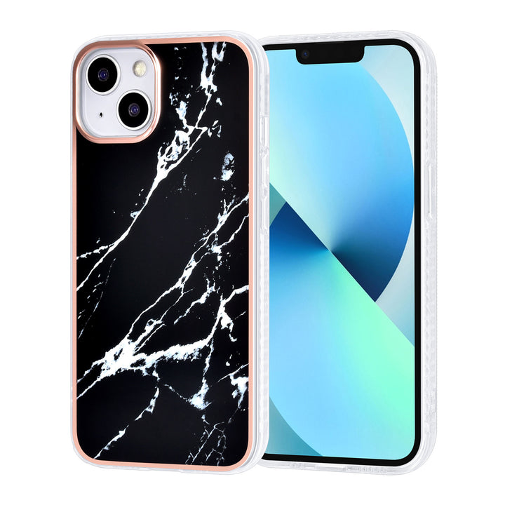 UNIQ Accessory iPhone 13 & 14 TPU Backcover hoesje - Marble Black-Hoesjes-Ilumina Benelux