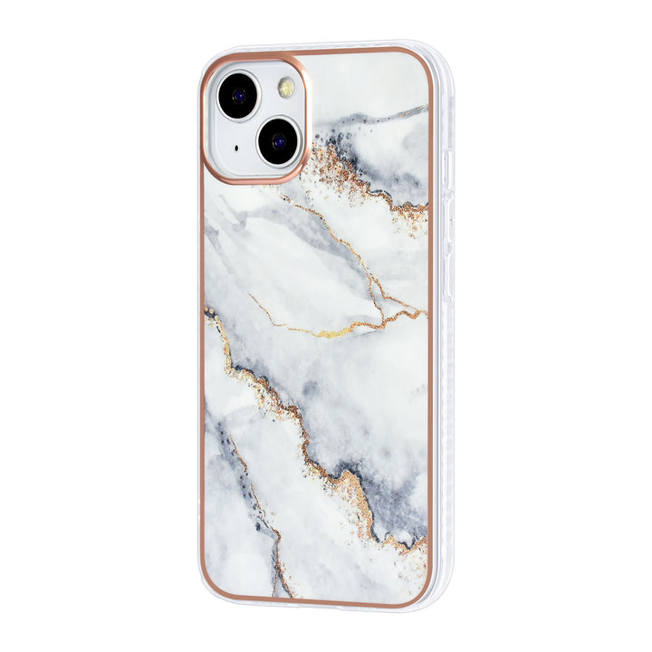 UNIQ Accessory iPhone 13 & 14 TPU Backcover hoesje - Marble White-Hoesjes-Ilumina Benelux