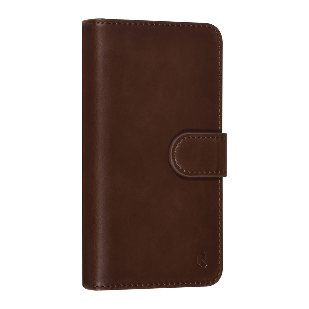 UNIQ Accessory iPhone 13 Mini 2 in 1 Booktype en Backcover Pasjeshouder - Bruin-Hoesjes-Ilumina Benelux