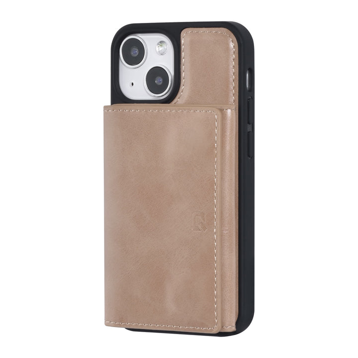 UNIQ Accessory iPhone 13 Mini Backcover hoesje - met afneembare Pasjeshouder - Rose Gold-Hoesjes-Ilumina Benelux