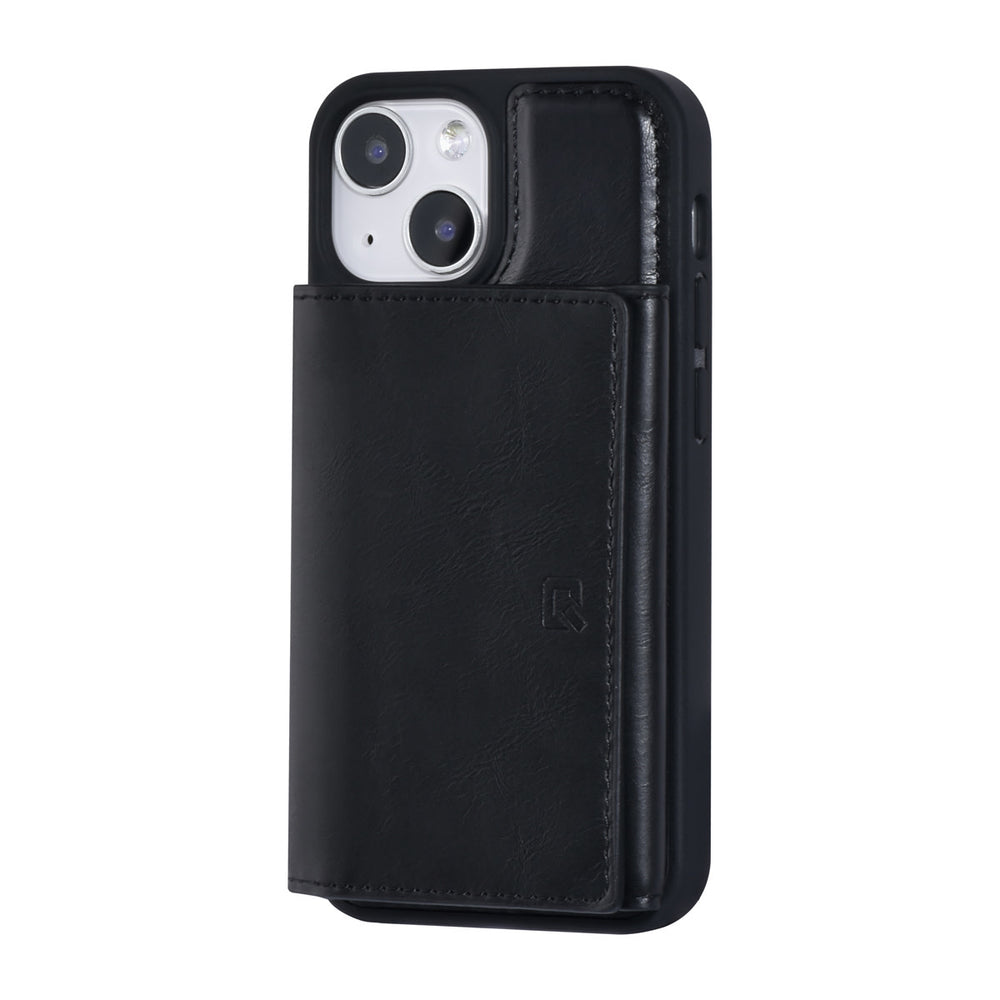 UNIQ Accessory iPhone 13 Mini Backcover hoesje - met afneembare Pasjeshouder - Zwart-Hoesjes-Ilumina Benelux