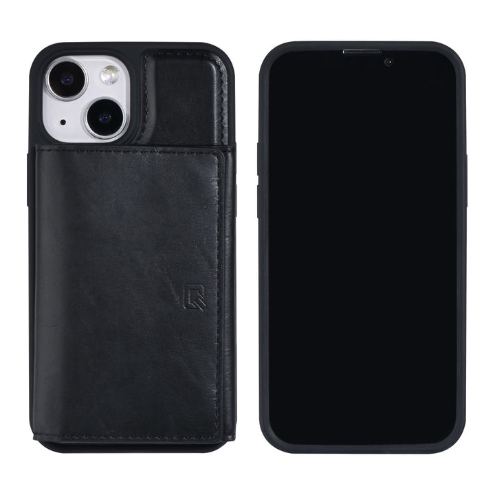 UNIQ Accessory iPhone 13 Mini Backcover hoesje - met afneembare Pasjeshouder - Zwart-Hoesjes-Ilumina Benelux