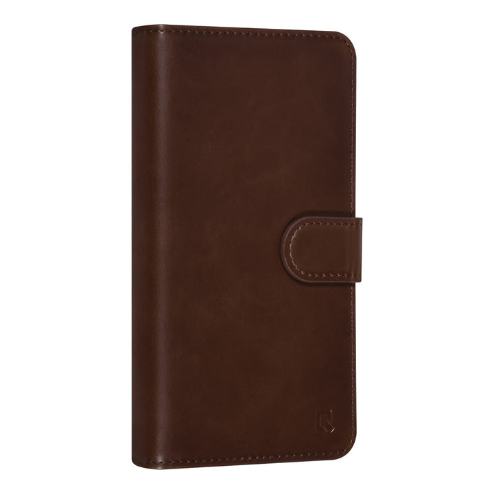UNIQ Accessory iPhone 13 Pro 2 in 1 Booktype en Backcover Pasjeshouder - Bruin-Hoesjes-Ilumina Benelux