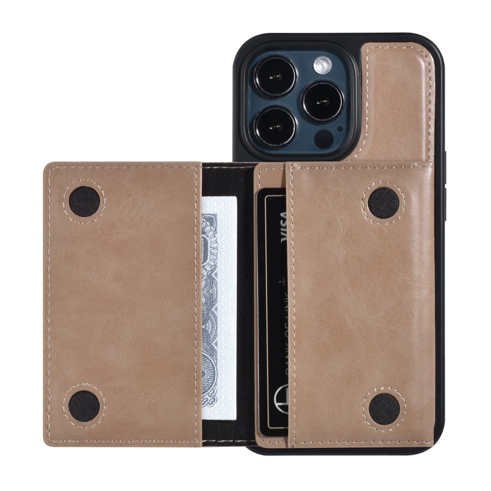 UNIQ Accessory iPhone 13 Pro Backcover hoesje - met afneembare Pasjeshouder - Rose Gold-Hoesjes-Ilumina Benelux
