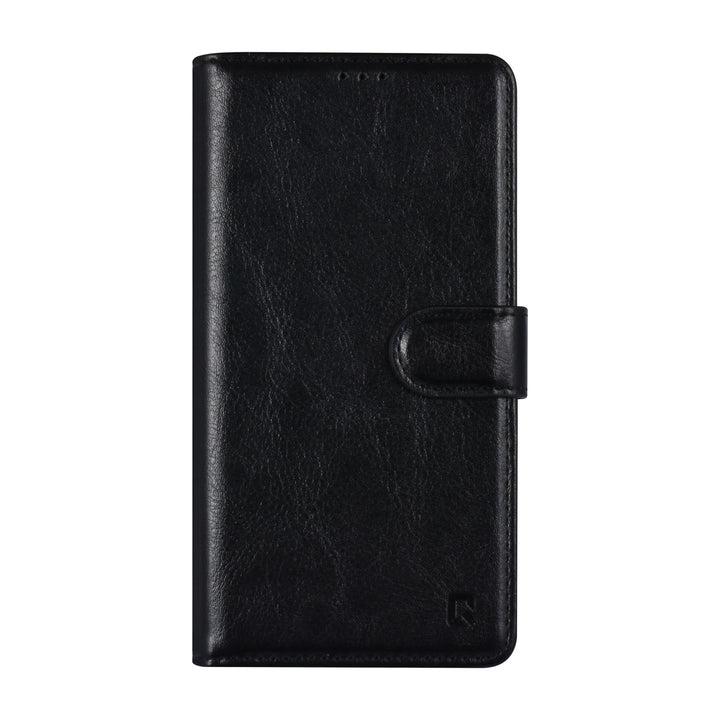 UNIQ Accessory iPhone 13 Pro Book Case hoesje - Pasjeshouder voor 3 pasjes - Magneetsluiting - Zwart-Hoesjes-Ilumina Benelux