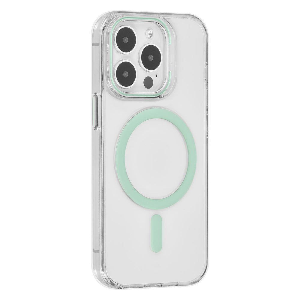 UNIQ Accessory iPhone 13 Pro Hardcase Backcover magsafe compatible - transparant - Groen-Hoesjes-Ilumina Benelux