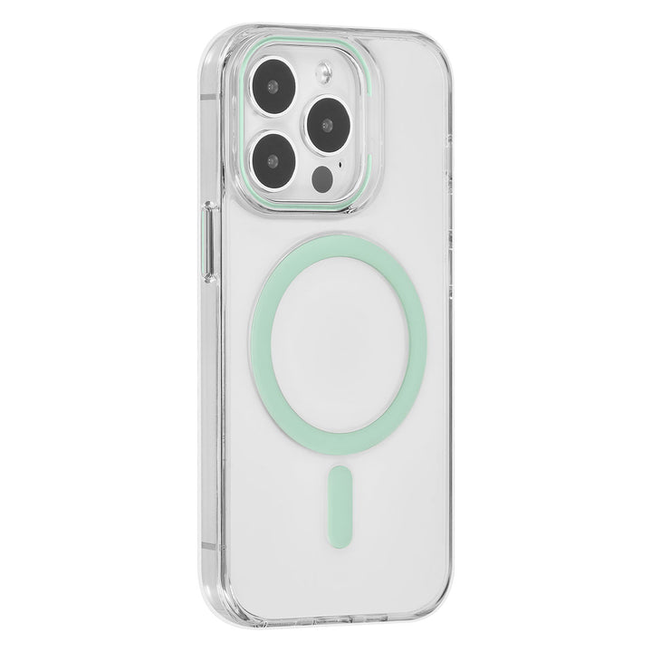 UNIQ Accessory iPhone 13 Pro Hardcase Backcover magsafe compatible - transparant - Groen-Hoesjes-Ilumina Benelux