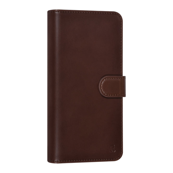 UNIQ Accessory iPhone 13 Pro Max 2 in 1 Booktype en Backcover Pasjeshouder - Bruin-Hoesjes-Ilumina Benelux