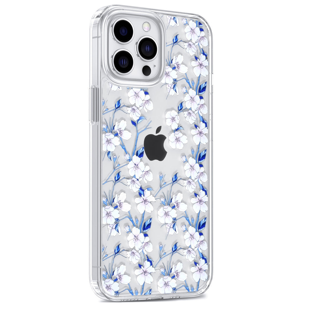 UNIQ Accessory iPhone 13 Pro Max Backcover hoesje - Transparant - Floral Print 4-Hoesjes-Ilumina Benelux