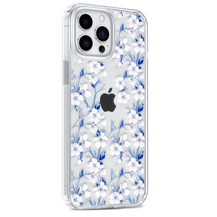 UNIQ Accessory iPhone 13 Pro Max Backcover hoesje - Transparant - Floral Print 4-Hoesjes-Ilumina Benelux