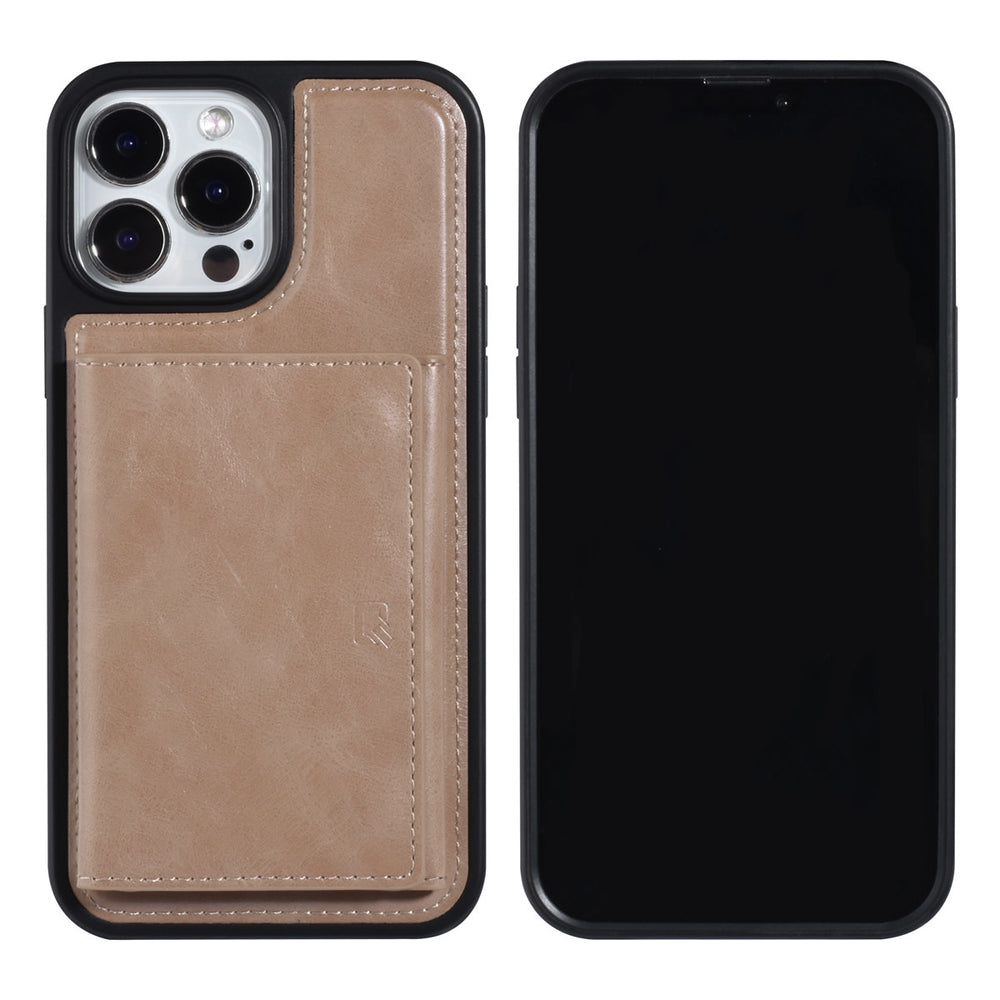 UNIQ Accessory iPhone 13 Pro Max Backcover hoesje - met afneembare Pasjeshouder - Rose Gold-Hoesjes-Ilumina Benelux