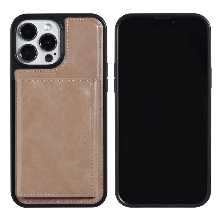 UNIQ Accessory iPhone 13 Pro Max Backcover hoesje - met afneembare Pasjeshouder - Rose Gold-Hoesjes-Ilumina Benelux