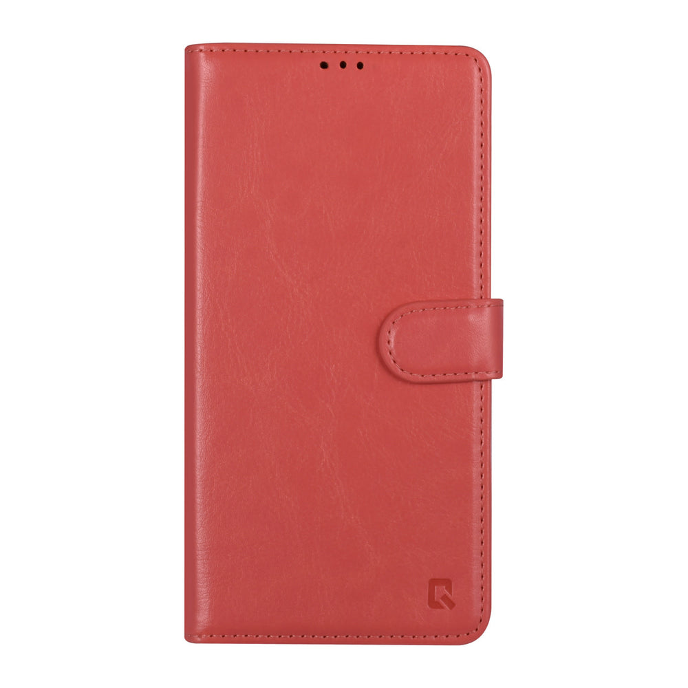 UNIQ Accessory iPhone 13 Pro Max Book Case hoesje - Pasjeshouder voor 3 pasjes - Magneetsluiting - Roze-Hoesjes-Ilumina Benelux