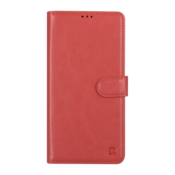 UNIQ Accessory iPhone 13 Pro Max Book Case hoesje - Pasjeshouder voor 3 pasjes - Magneetsluiting - Roze-Hoesjes-Ilumina Benelux
