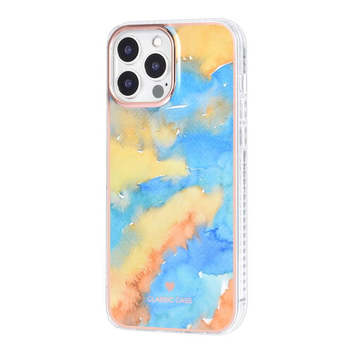 UNIQ Accessory iPhone 13 Pro Max TPU Backcover - Marble Yellow-Hoesjes-Ilumina Benelux