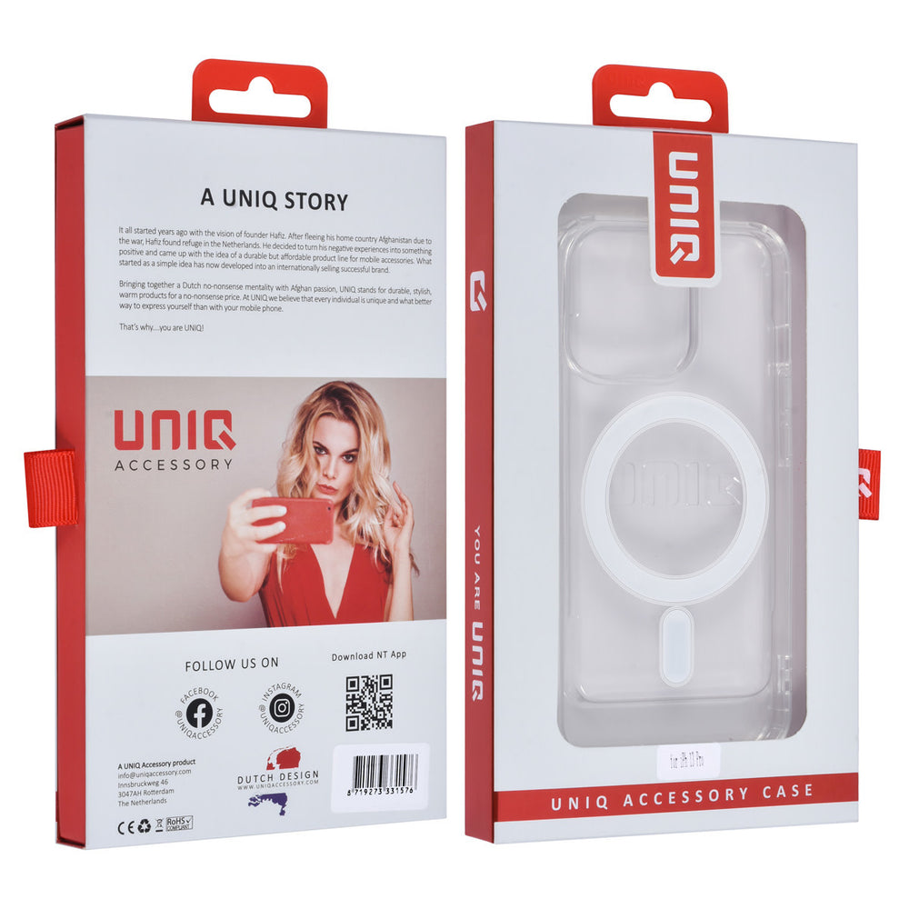 UNIQ Accessory iPhone 13 Pro TPU Backcover - Magsafe Compatible - Transparant-Hoesjes-Ilumina Benelux