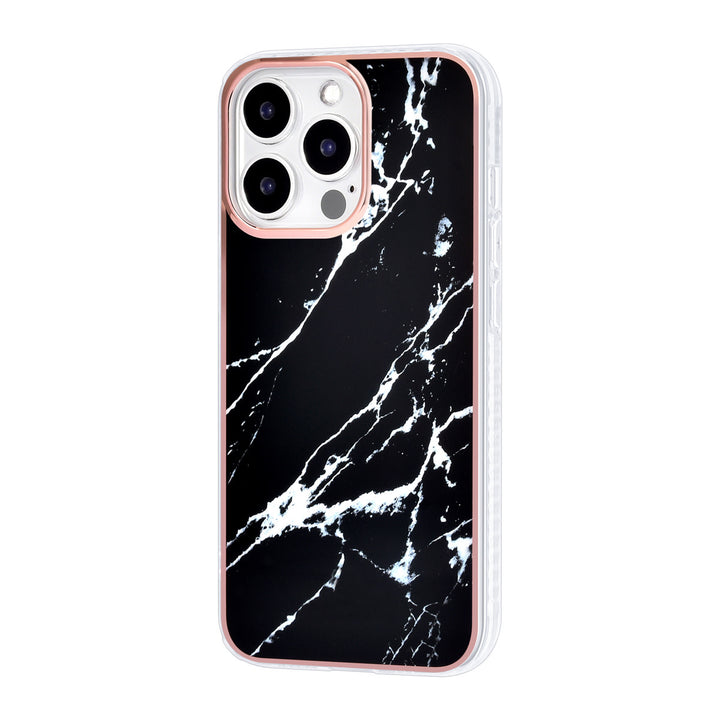 UNIQ Accessory iPhone 13 Pro TPU Backcover hoesje - Marble Black-Hoesjes-Ilumina Benelux