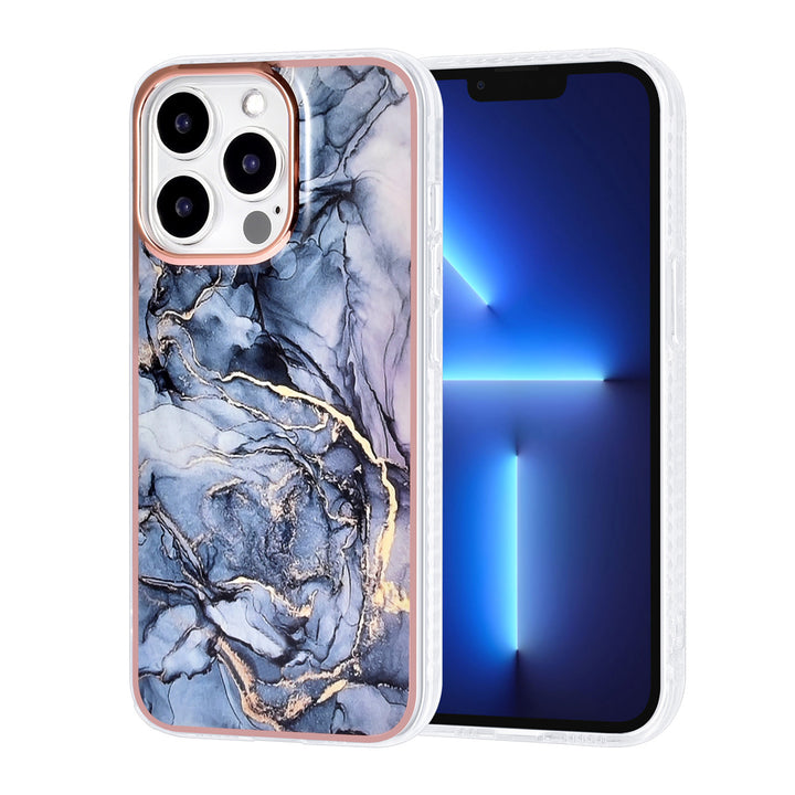 UNIQ Accessory iPhone 13 Pro TPU Backcover hoesje - Marble Grey-Hoesjes-Ilumina Benelux