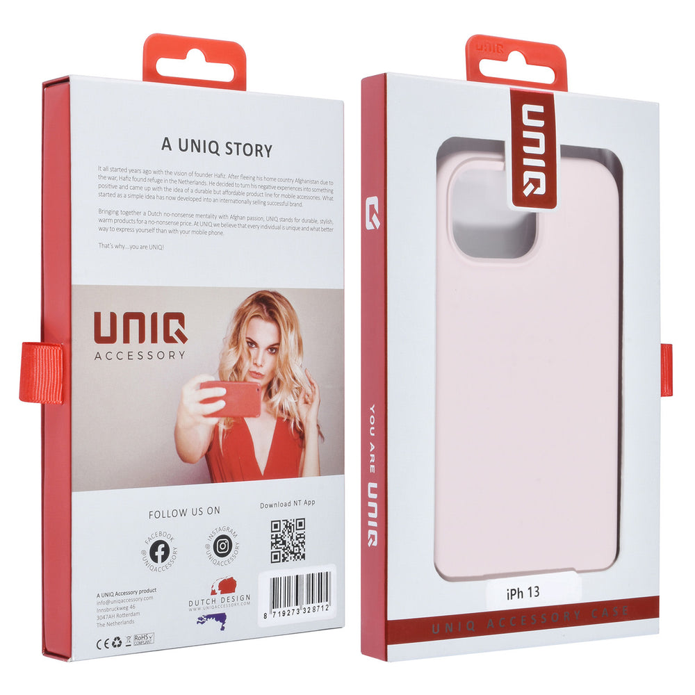 UNIQ Accessory iPhone 13 & iPhone 14 Premium back cover - Lila-Hoesjes-Ilumina Benelux