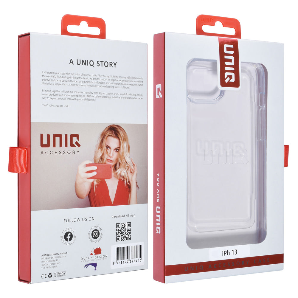 UNIQ Accessory iPhone 13 & iPhone 14 Premium back cover - Transparant-Hoesjes-Ilumina Benelux