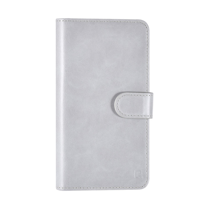 UNIQ Accessory iPhone 14 & 13 Book Case hoesje Pasjeshouder - Grijs-Hoesjes-Ilumina Benelux