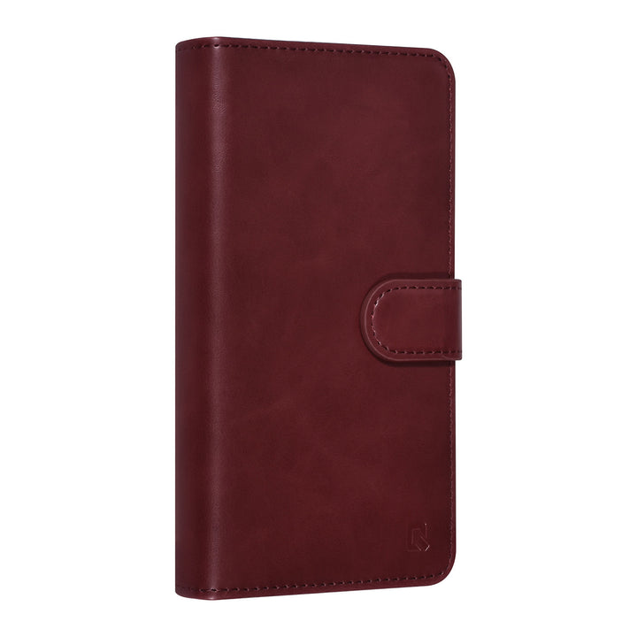 UNIQ Accessory iPhone 14 & 13 Book Case hoesje Pasjeshouder - Rood-Hoesjes-Ilumina Benelux