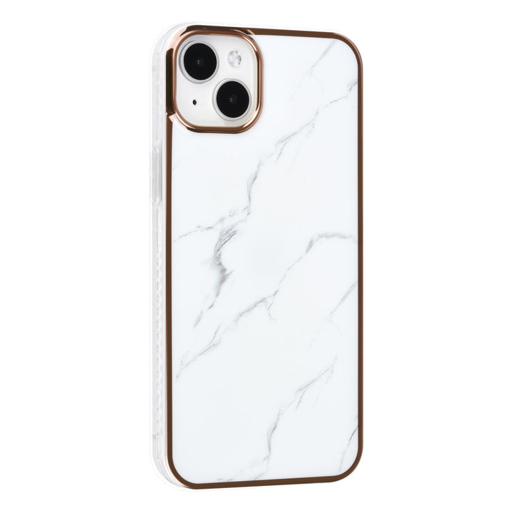 UNIQ Accessory iPhone 14 & 15 Plus TPU Backcover - Marble-Hoesjes-Ilumina Benelux