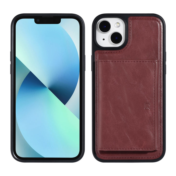 UNIQ Accessory iPhone 14 Plus Backcover hoesje - met afneembare Pasjeshouder - Rood-Hoesjes-Ilumina Benelux