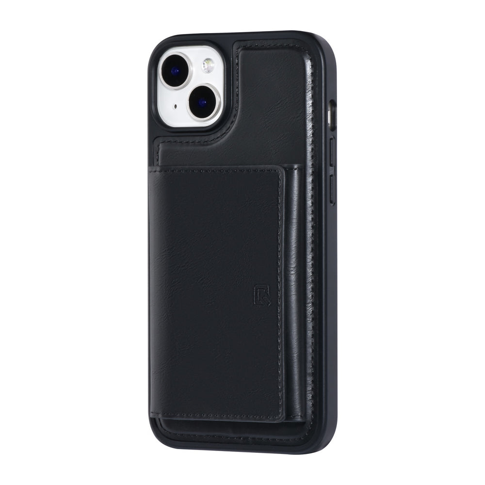 UNIQ Accessory iPhone 14 Plus Backcover hoesje - met afneembare Pasjeshouder - Zwart-Hoesjes-Ilumina Benelux