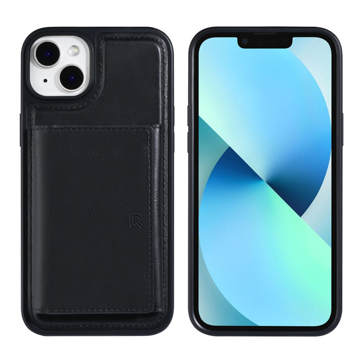 UNIQ Accessory iPhone 14 Plus Backcover hoesje - met afneembare Pasjeshouder - Zwart-Hoesjes-Ilumina Benelux
